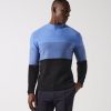 Vetements IZAC | Pull Col Rond Rayé Bleu Bobloc