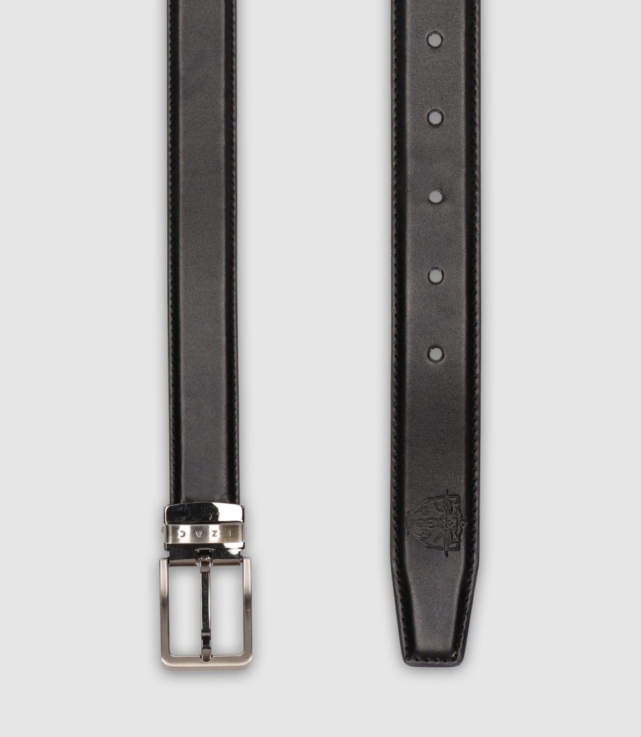 Accessoires IZAC | Ceinture Réversible 30Mm Noir_Marron