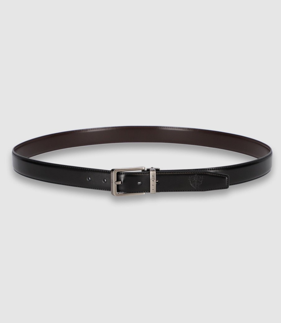 Accessoires IZAC | Ceinture Réversible 30Mm Noir_Marron