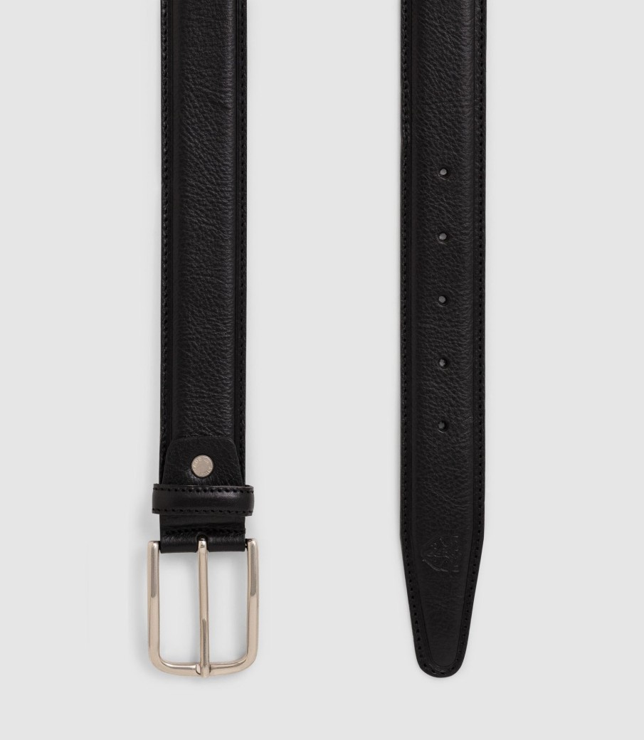 Accessoires IZAC | Ceinture noire 35 mm