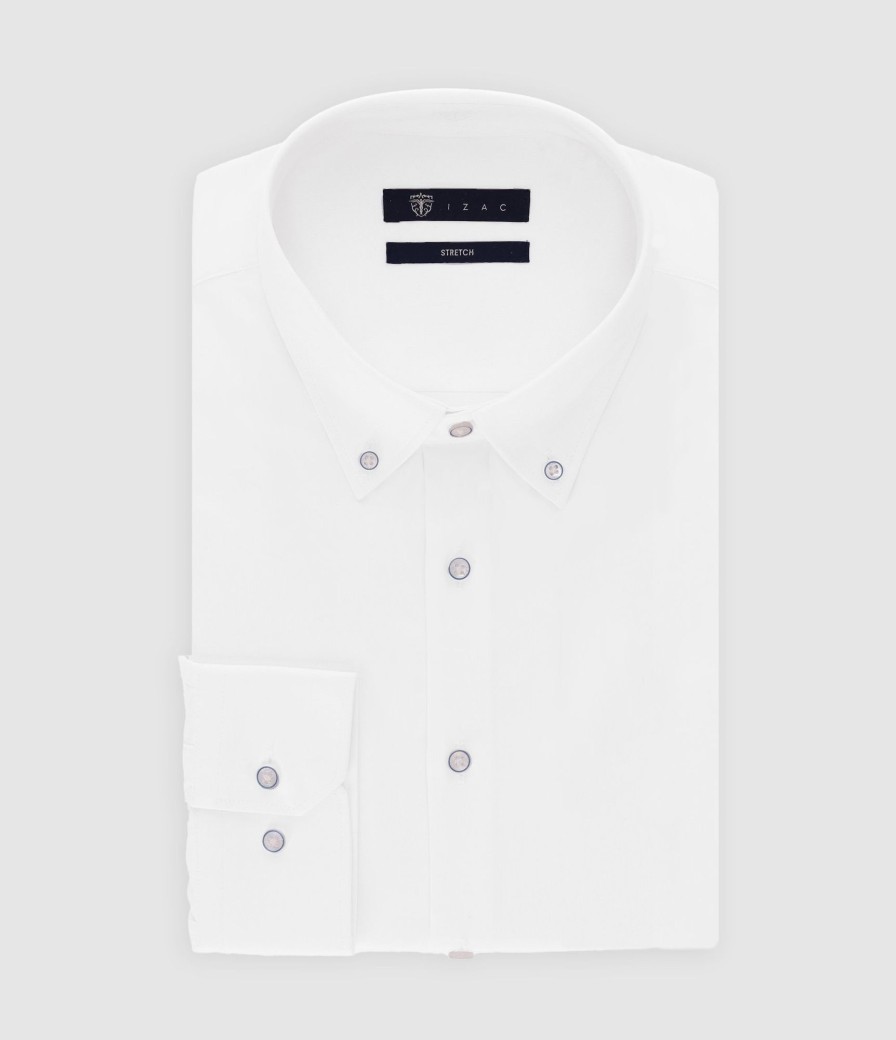 Vetements IZAC Chemises Blanches | Chemise blanche