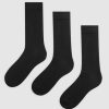 Accessoires IZAC | Chaussettes Pack3 Co/Stretch Noires