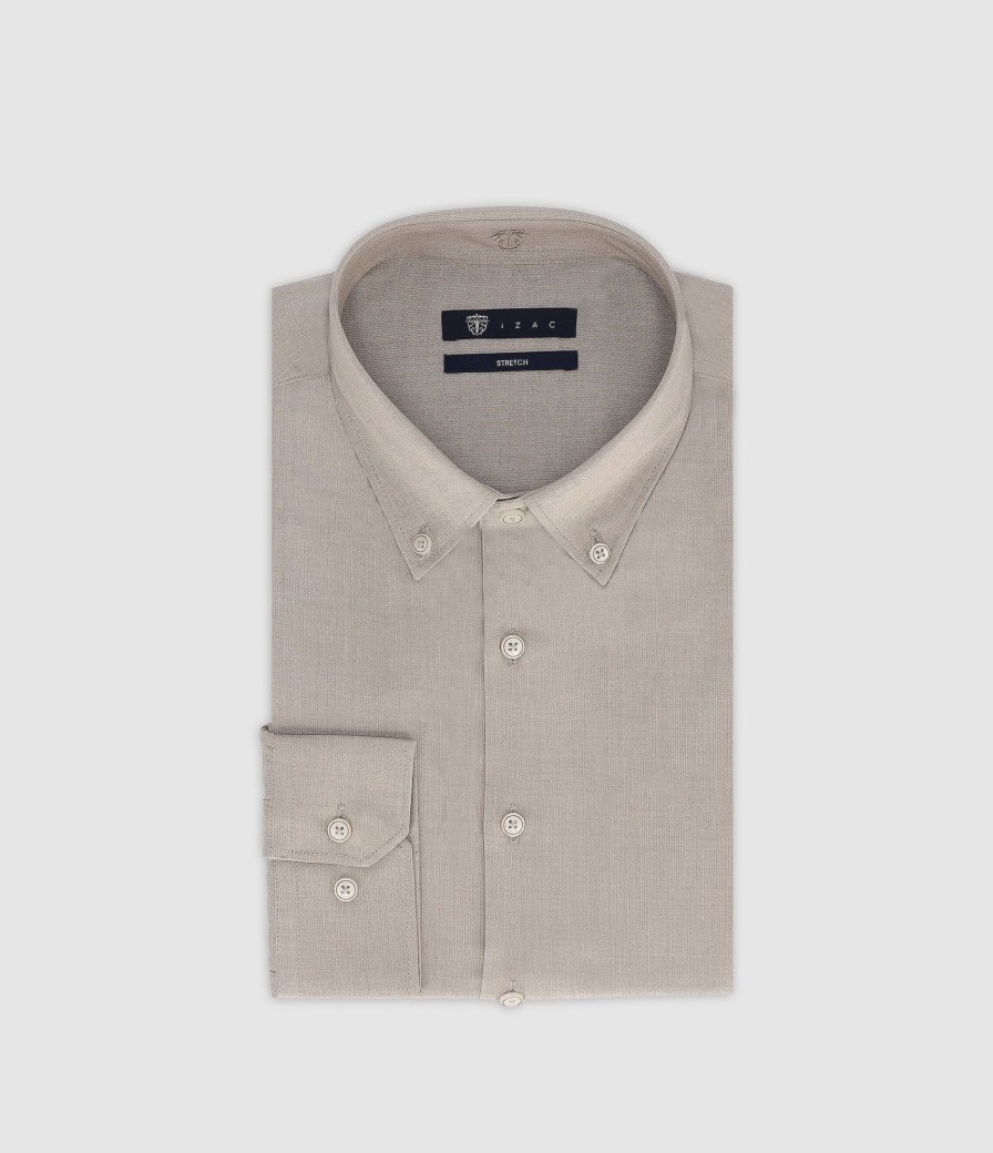 Vetements IZAC | Chemise beige