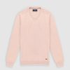 Vetements IZAC | Col V Beige-Rose