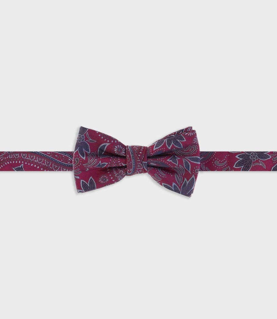 Accessoires IZAC | Cravates Bordeaux