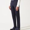 Vetements IZAC Pantalons Ville | Pantalon de Ville en Tissu Technique Marine