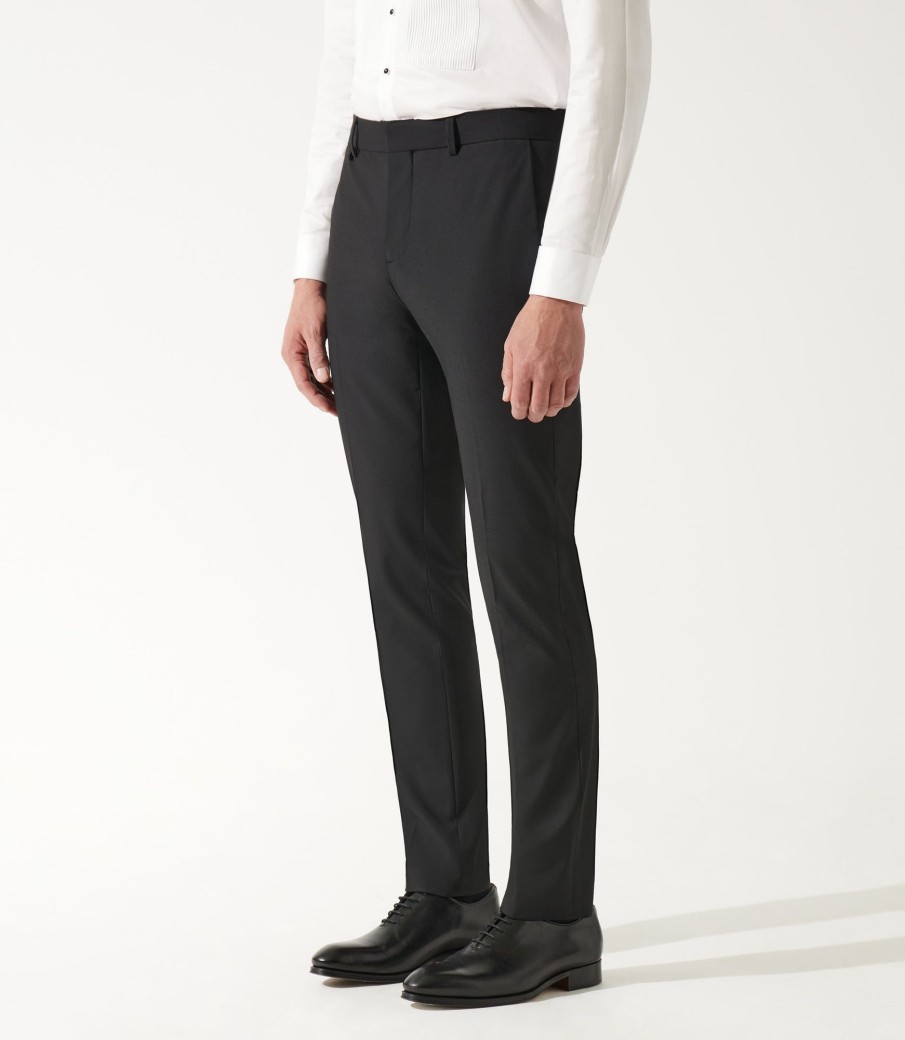 Vetements IZAC Pantalons Ville | Pantalon de ville noir