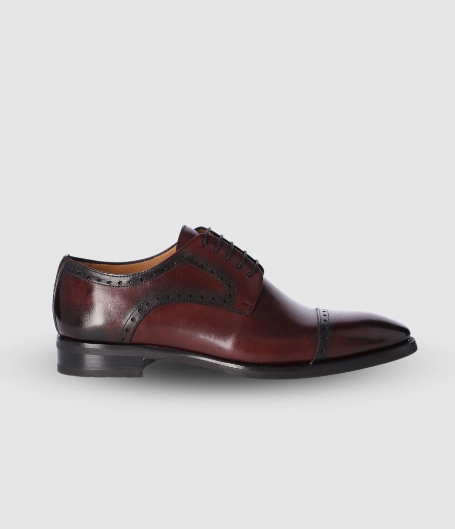 Chaussures IZAC | Derby Couture Bordeaux