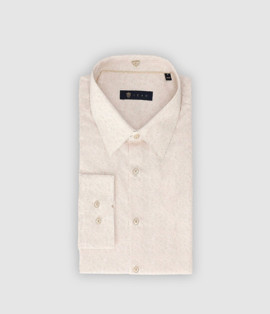 Vetements IZAC | Chemise beige