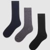 Accessoires IZAC | Pack3 Chaussettes Co/Stretch Marine_Anthra_Noir