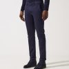 Vetements IZAC | Chino Satin Marine