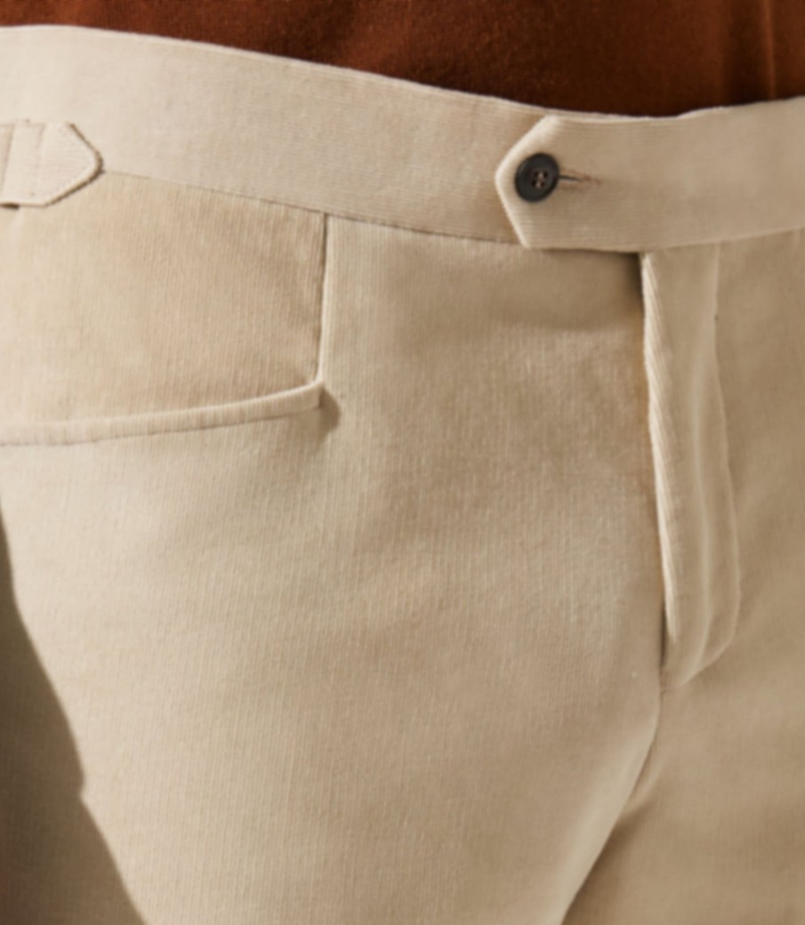 Vetements IZAC Pantalons Ville | Pantalon de ville beige