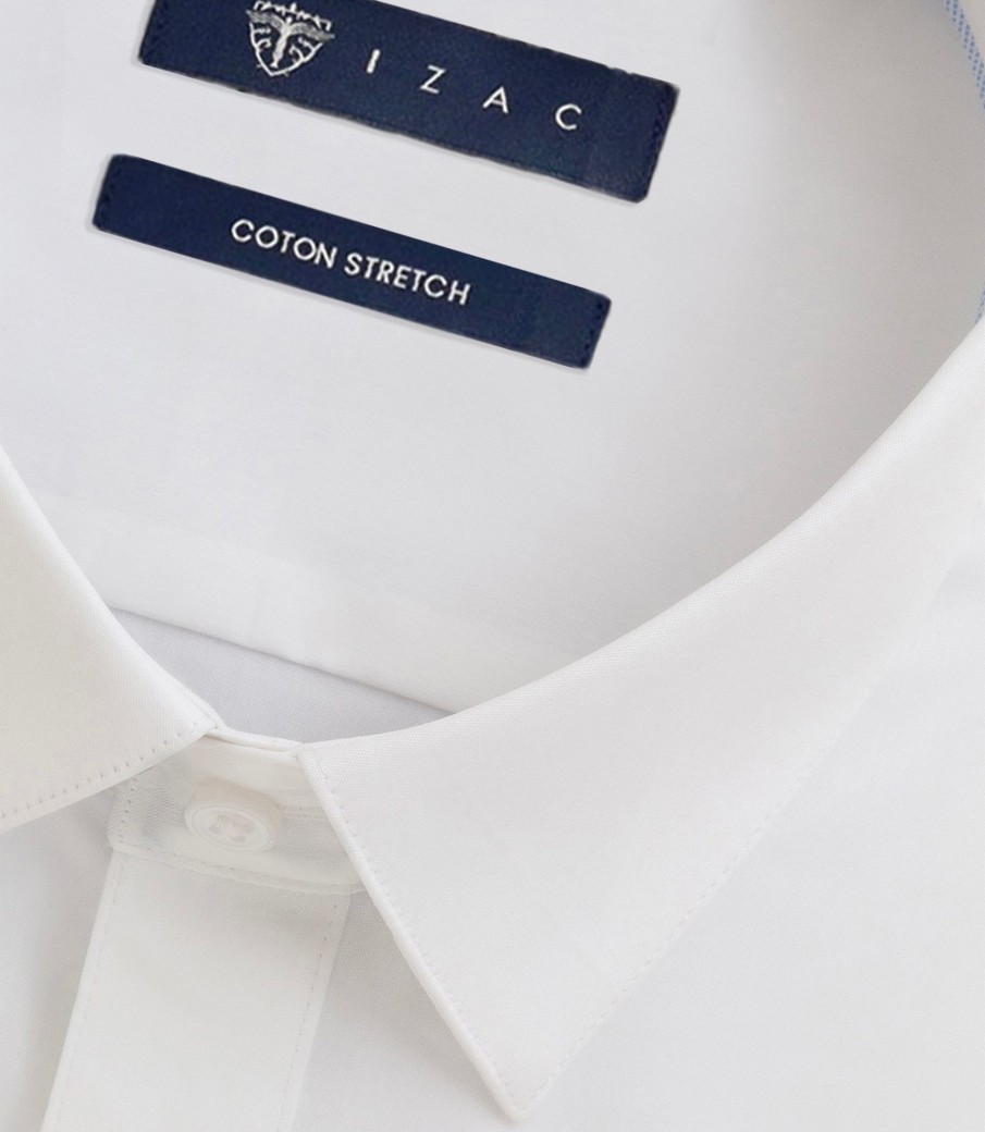 Vetements IZAC Chemises Blanches | Chemise blanche