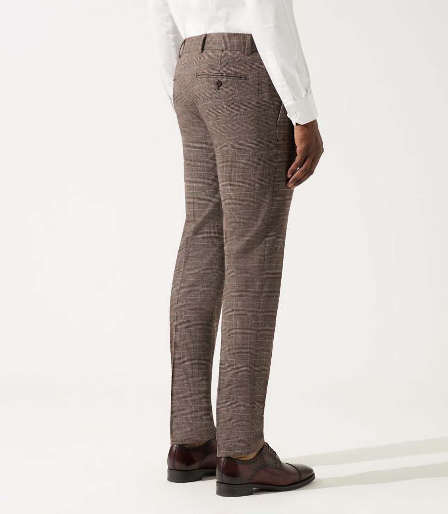 Vetements IZAC Pantalons Ville | Pantalon De Ville Bordeaux