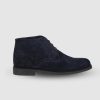 Chaussures IZAC | Bottes à lacets en daim bleu marine Odessa