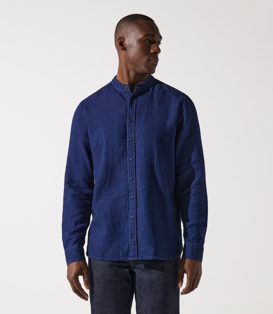 Vetements IZAC | Chemise décontractée bleue