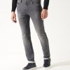 Vetements IZAC | Pantalon Denim Gris-Moyen