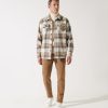 Vetements IZAC | Chemise Camel_Gris