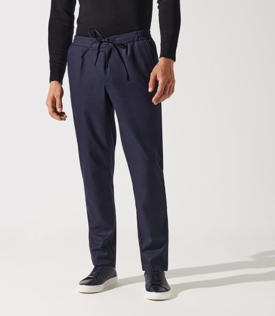 Vetements IZAC Pantalons Ville | Pantalon de ville marine