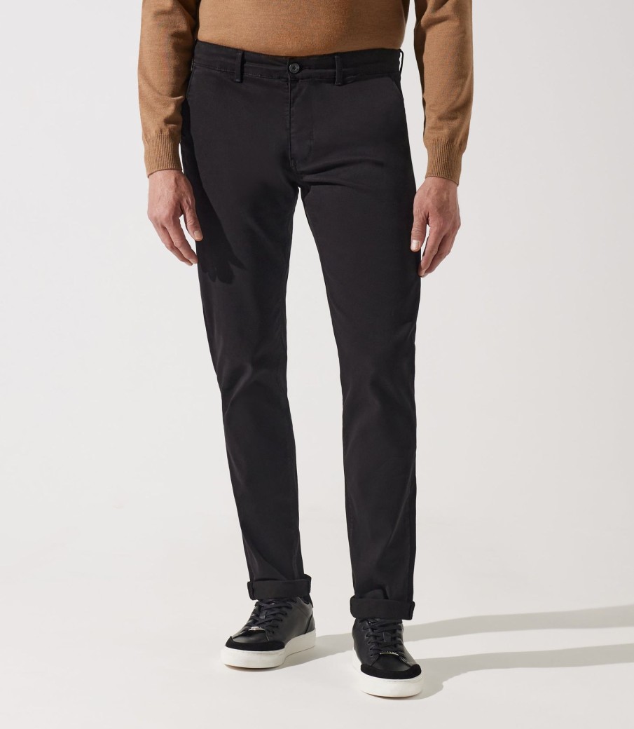 Vetements IZAC | Slack Casual Lave Noir