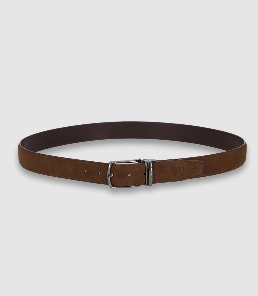 Accessoires IZAC | Ceinture marron 35 mm