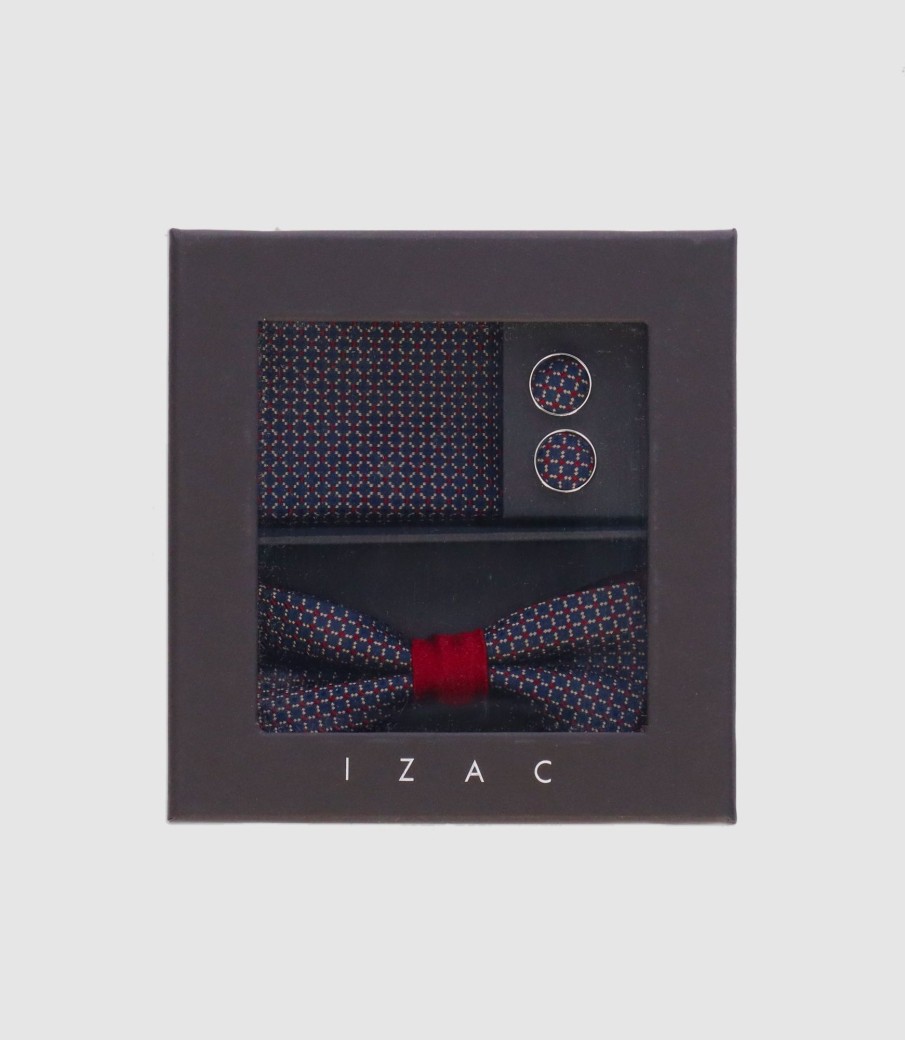 Vetements IZAC Mariages & Ceremonies | Cravates Marine_Bordeaux