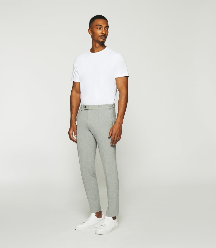 Vetements IZAC Pantalons Ville | Pantalon de ville séparable gris Bosmo