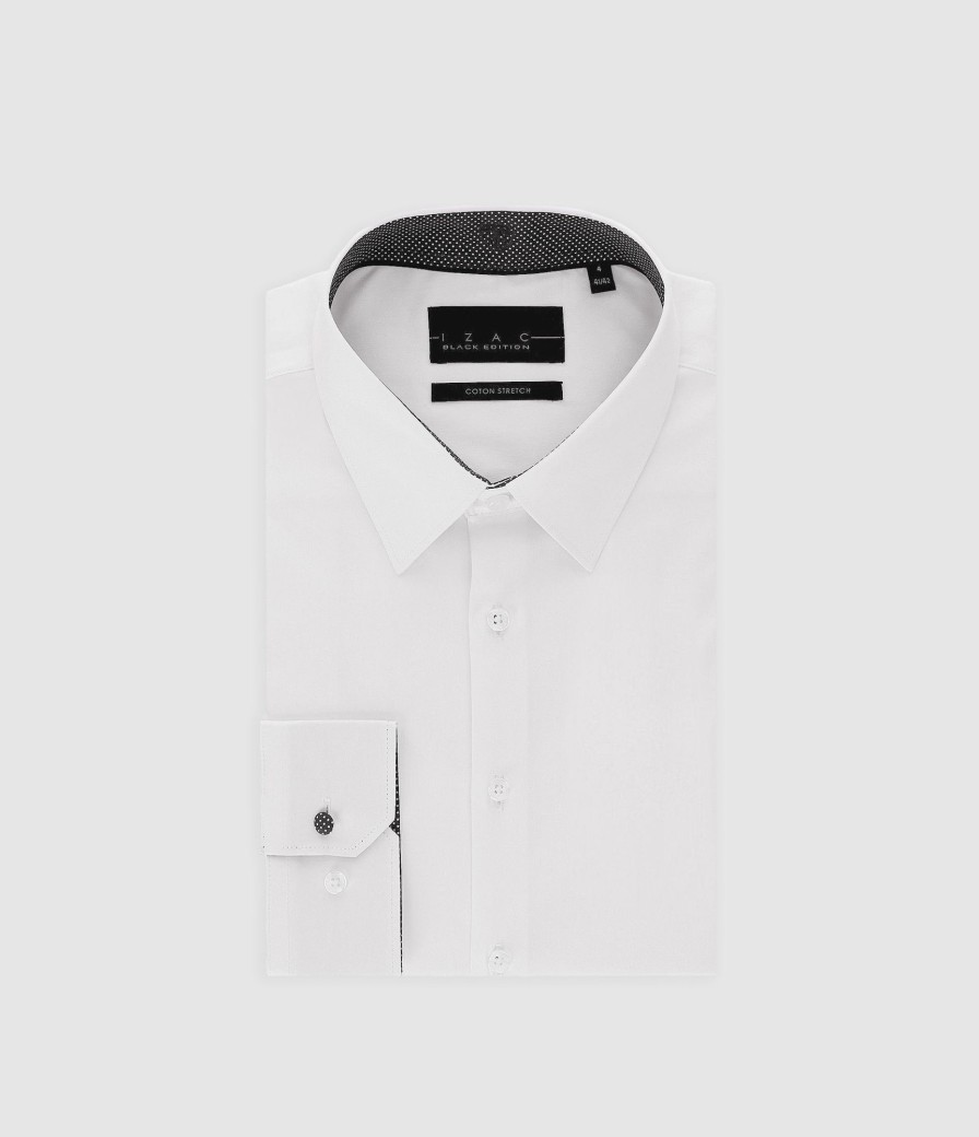 Vetements IZAC Chemises Blanches | Chemise blanche