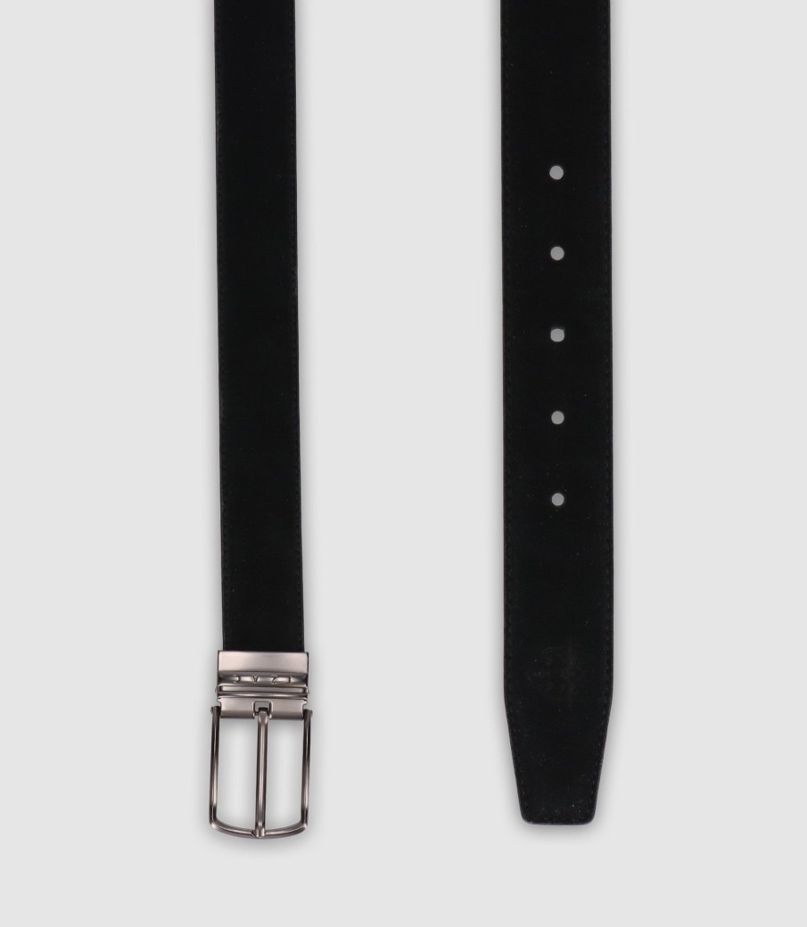 Accessoires IZAC | Ceinture noire 35 mm