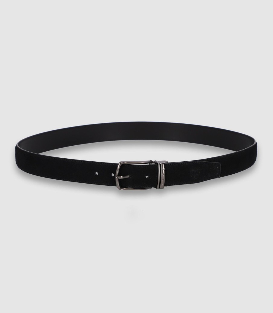 Accessoires IZAC | Ceinture noire 35 mm