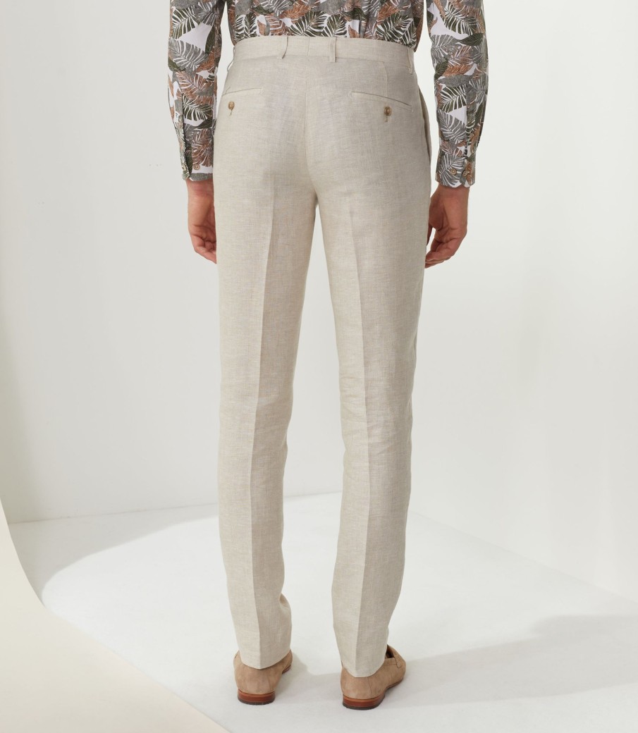 Vetements IZAC Costumes 3 Pieces | Pantalon De Ville Beige "Izur"