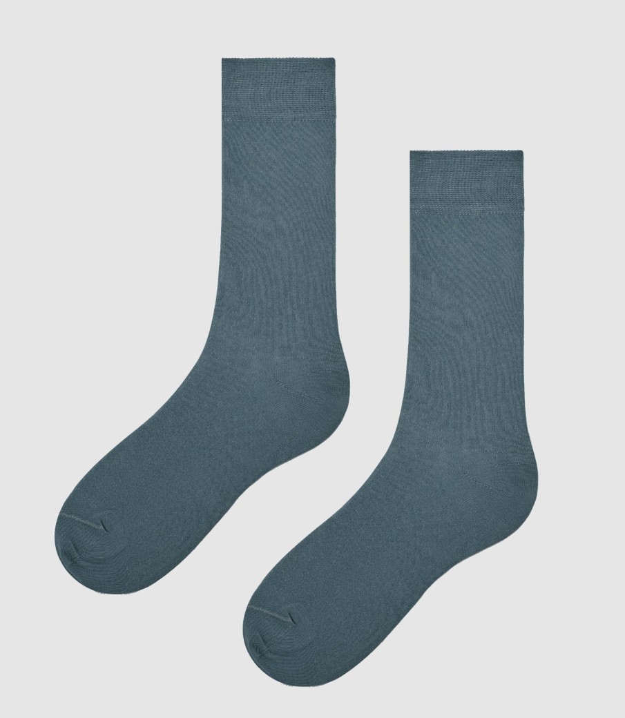 Accessoires IZAC | Ohchaussettes Pack2 Co/Stretch Indigo