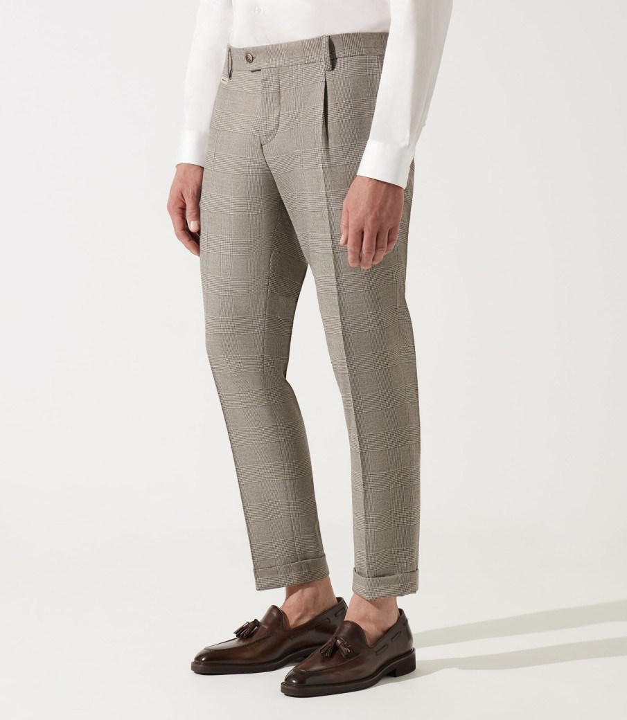 Vetements IZAC Pantalons Ville | Pantalon de ville beige